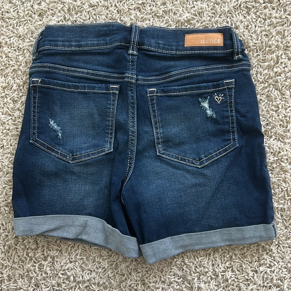 NWOT Justice Girls Size 14 Denim Shorts